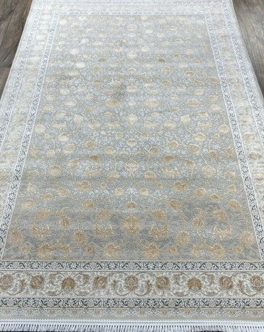 Иранский ковер Iran PLATINUM G378 (Бамбуковый шелк, серый)