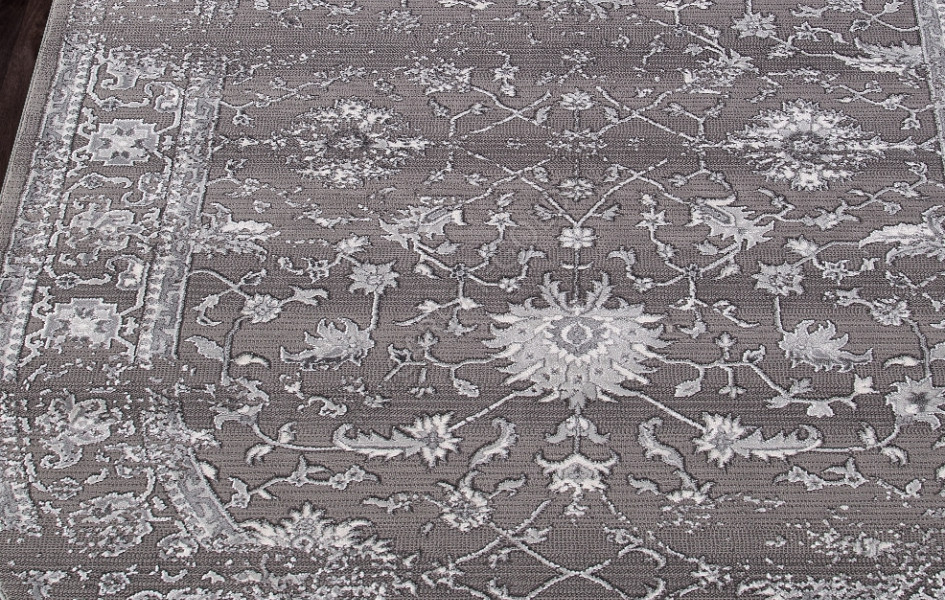 Ковер 03761A - GREY / GREY Овал ARMINA