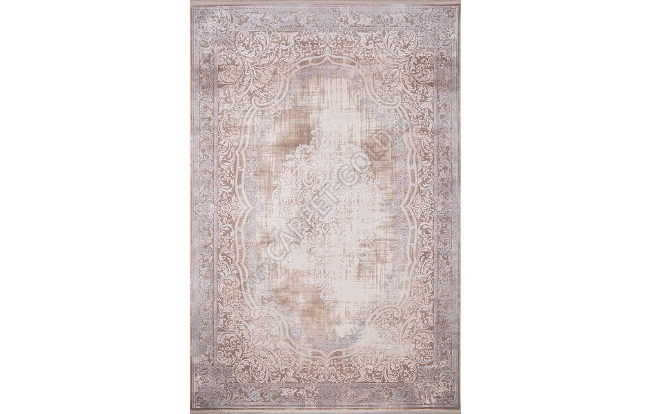 Ковер 21109A - D.BEIGE / CREAM - Прямоугольник - коллекция MILANO