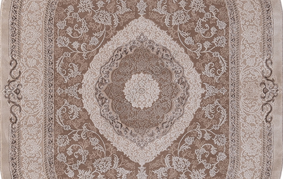 Ковер 03874B - BROWN / BROWN - Овал ARMINA