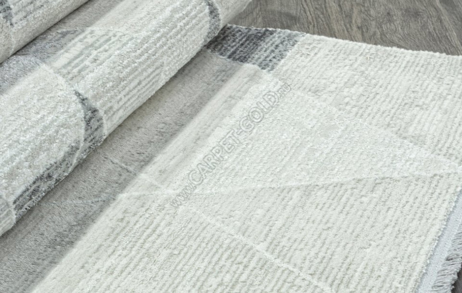 Ковер 26224C - CREAM / GREY - Прямоугольник - коллекция RUBI