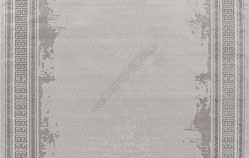 Ковер 33368A - CREAM / L.GREY - Прямоугольник - коллекция SHINE