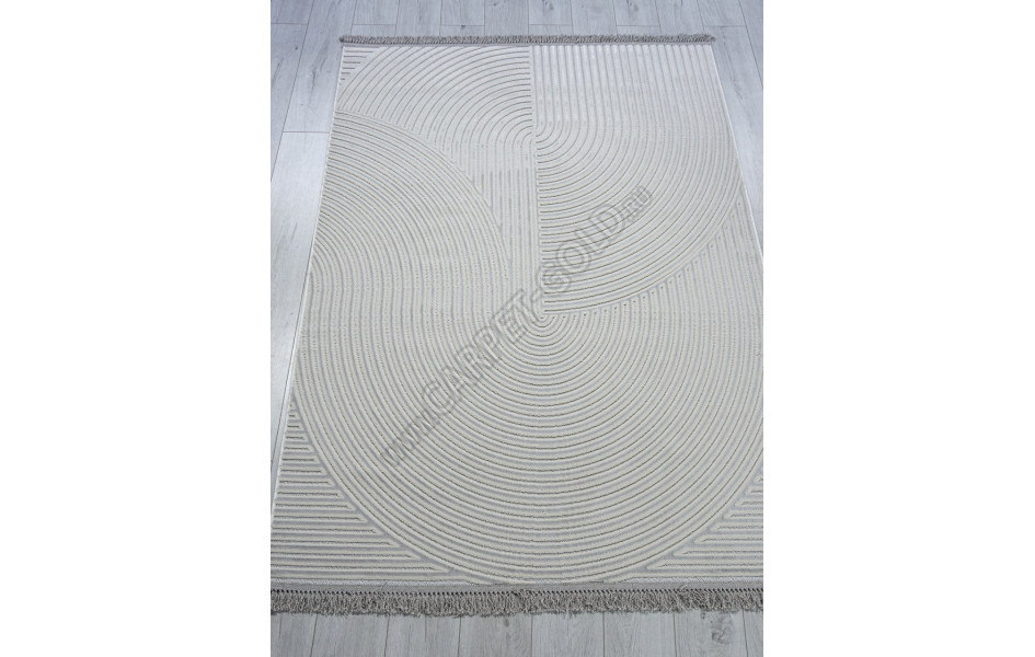 Ковер O2656 - 995 GREY / GREY - Прямоугольник - коллекция OSHA