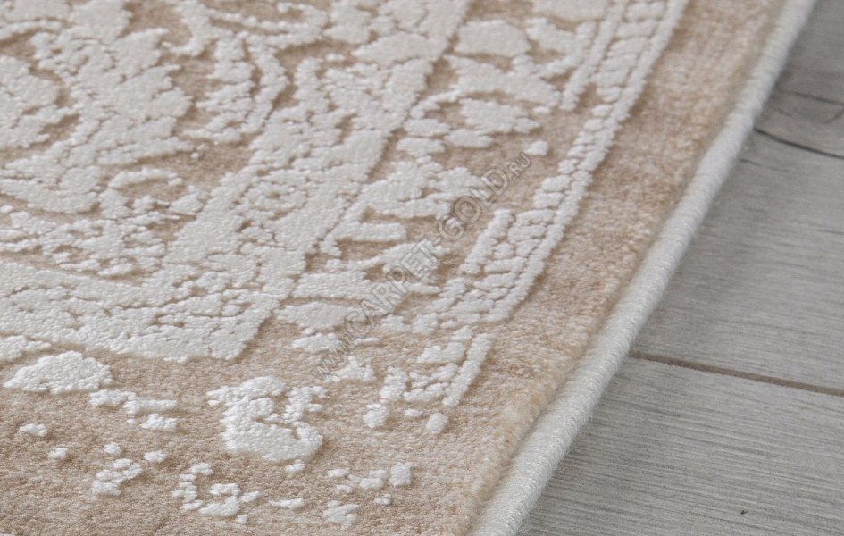 Ковер 21365C - D.BEIGE / WHITE - Прямоугольник - коллекция ANATOLIA